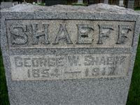 Shaeff, George W